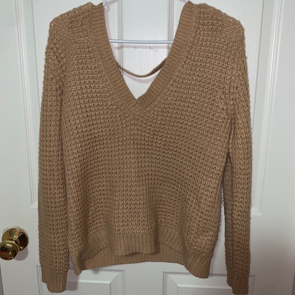 Tan sweater
